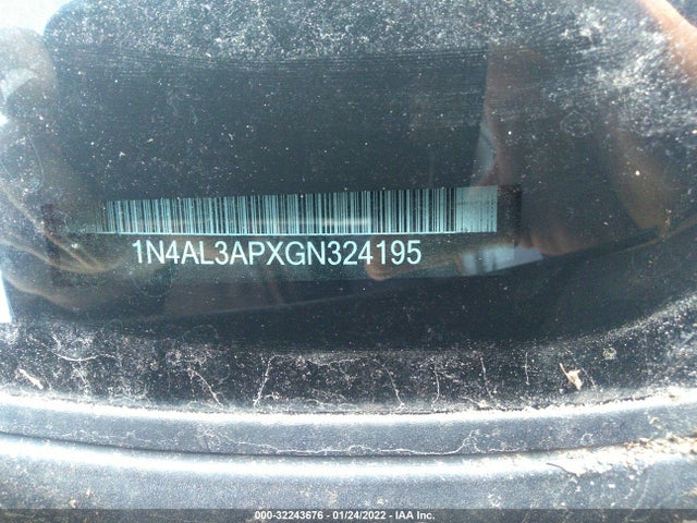 Nissan Altima 2.5 S 2016 1N4AL3APXGN324195 Image 9