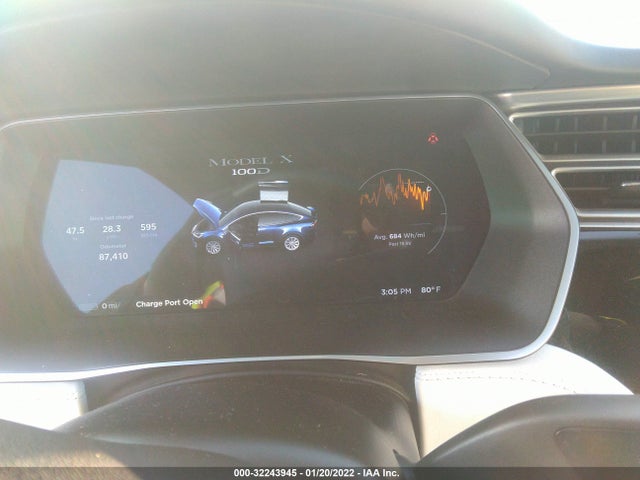Tesla Model X 90d/75d/100d 2017 5YJXCDE24HF063767 Image 7
