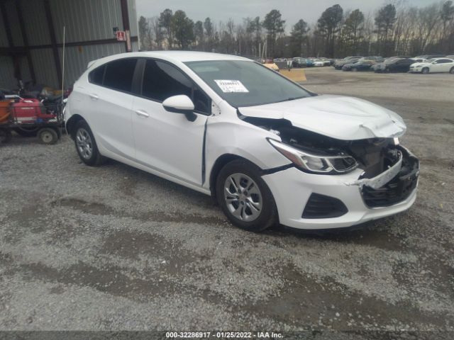 2019 CHEVROLET CRUZE 3G1BC6SM0KS583497