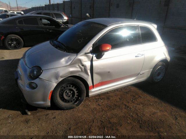 3C3CFFGE7ET172881 Fiat 500E BATTERY ELECTRIC