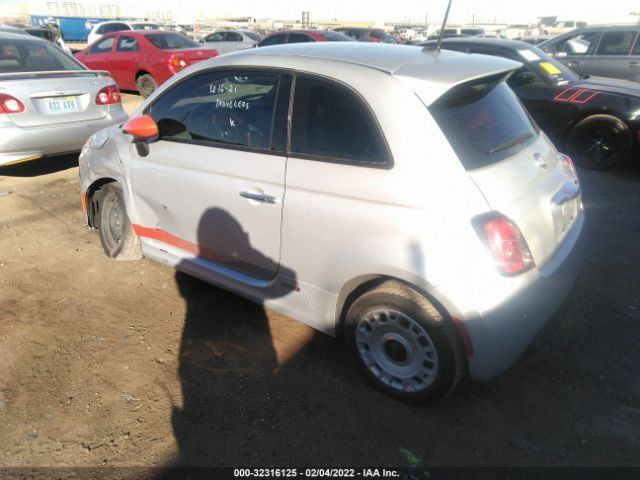 3C3CFFGE7ET172881 Fiat 500E BATTERY ELECTRIC