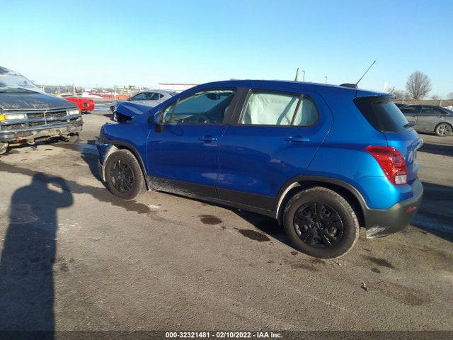 Chevrolet Trax 1ls 2016 KL7CJKSB6GB674749 Image 3