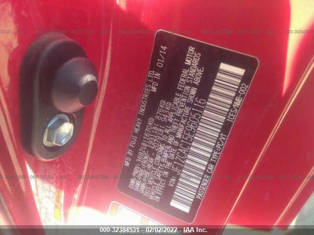 2014 Subaru BRZ, VIN: JF1ZCAC15E9605116