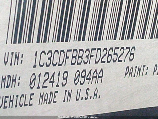 1C3CDFBB3FD265276 Dodge DART SXT