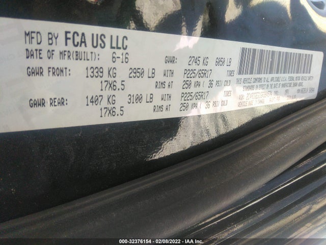 Dodge Grand Caravan R/t 2016 2C4RDGEG1GR384574 Image 9