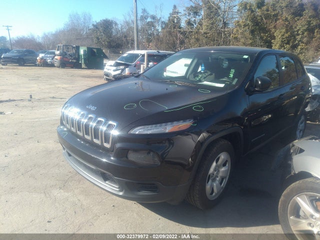 2016 JEEP CHEROKEE SPORT VIN: 1C4PJLAB9GW311964