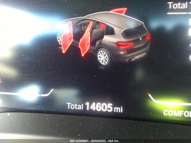 BMW X3 Sdrive30i 2021 аукцион фото
