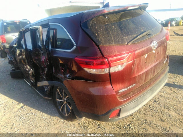 2017 TOYOTA HIGHLANDER XLE/SE VIN: 5TDJZRFH7HS446487