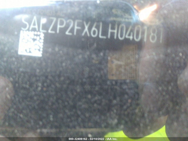 2020 Land Rover Range Rover Evoque, VIN: SALZP2FX6LH040181