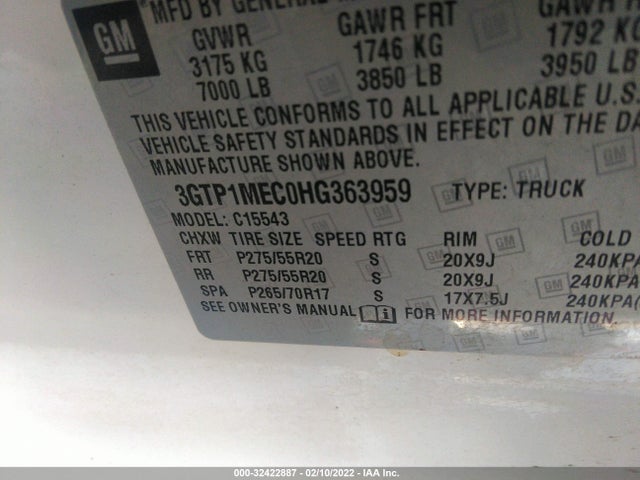 GMC Sierra 1500 Sle 2017 3GTP1MEC0HG363959 Image 9