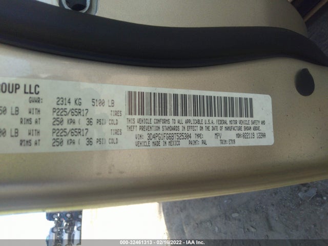 Dodge Journey 2011 3D4PG1FG6BT525304 Image 10