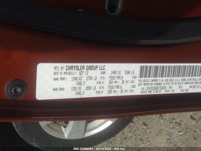 Продаж на аукціоні авто 2013 Dodge Journey American Value Pkg, vin: 3C4PDCAB0DT532281, номер лоту: 32466081