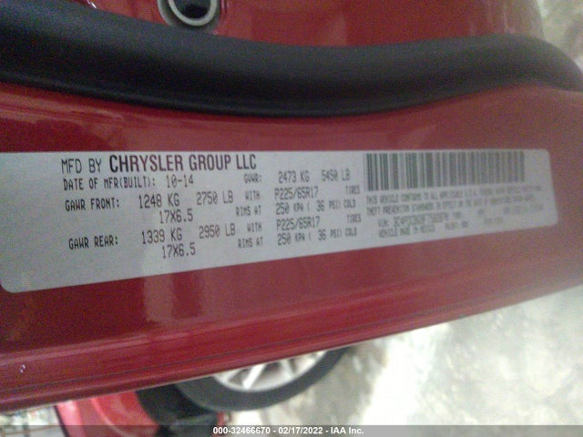 Dodge Journey Sxt 2015 3C4PDCBG9FT582870 Image 9