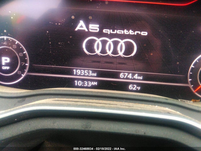 2019 Audi A5, VIN: WAUENCF5XKA069574