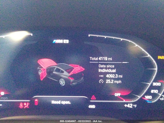 2022 BMW M8, VIN: WBSGV0C0XNCH11766