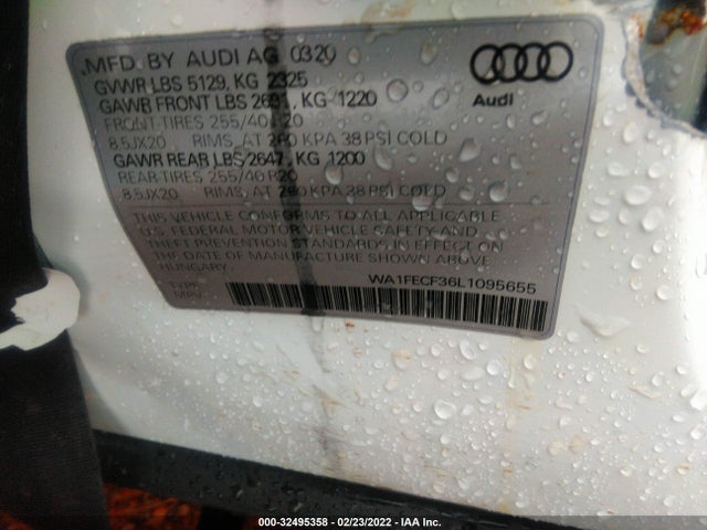 WA1FECF36L1095655 Audi Q3 S Line Prestige