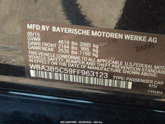 WBA3B5C59FF963123 BMW 3 Series 328i Xdrive