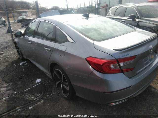 2021 HONDA ACCORD SEDAN VIN: 1HGCV1F31MA023892