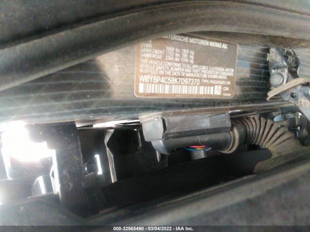 2019 BMW i3, VIN: WBY8P4C58K7D97370