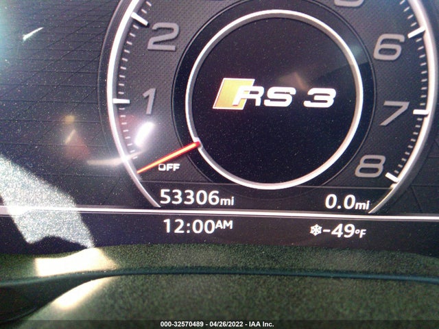 2018 Audi RS 3, VIN: WUABWGFF3J1900630