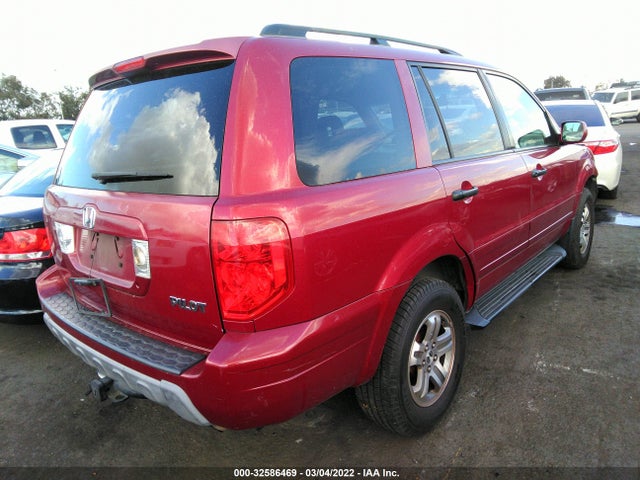 2003 HONDA PILOT VIN: 2HKYF18573H505936