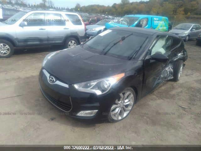 2012 HYUNDAI VELOSTER W/GRAY INT VIN: KMHTC6AD5CU029480