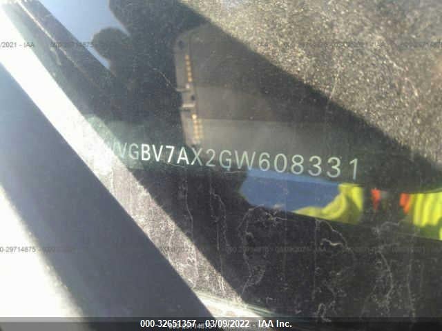 WVGBV7AX2GW608331 Volkswagen TIGUAN SE