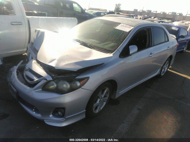 2011 TOYOTA COROLLA S VIN: 2T1BU4EE5BC584283