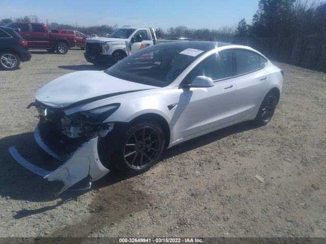 Tesla Model 3 Long Range 2022 5YJ3E1EBXNF170311 Image 2