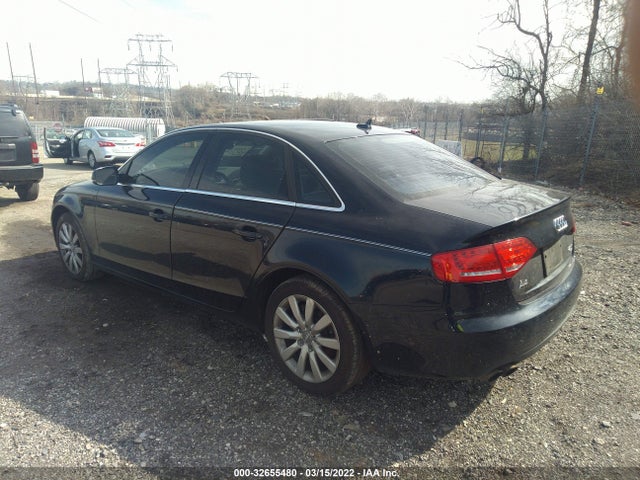 2010 AUDI A4 2.0T PREMIUM PLUS VIN: WAUFFAFL2AN025726