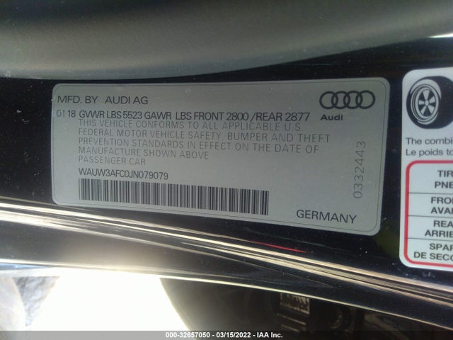 2018 Audi A7, VIN: WAUW3AFC0JN079079