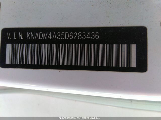 KNADM4A35D6283436 KIA RIO LX