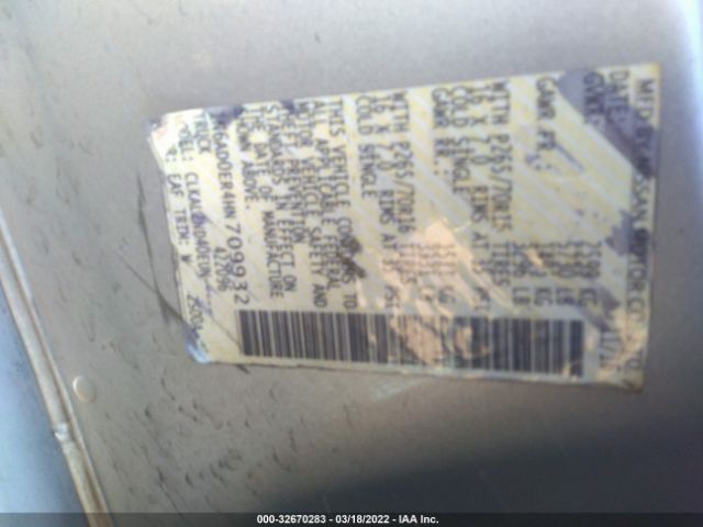 1N6AD0ER4HN709932 Nissan Frontier Sv V6