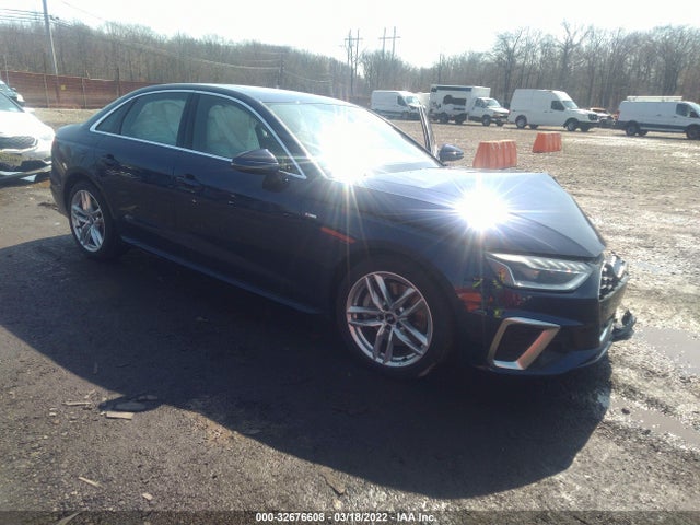 2020 Audi A4, VIN: WAUENAF41LA040526