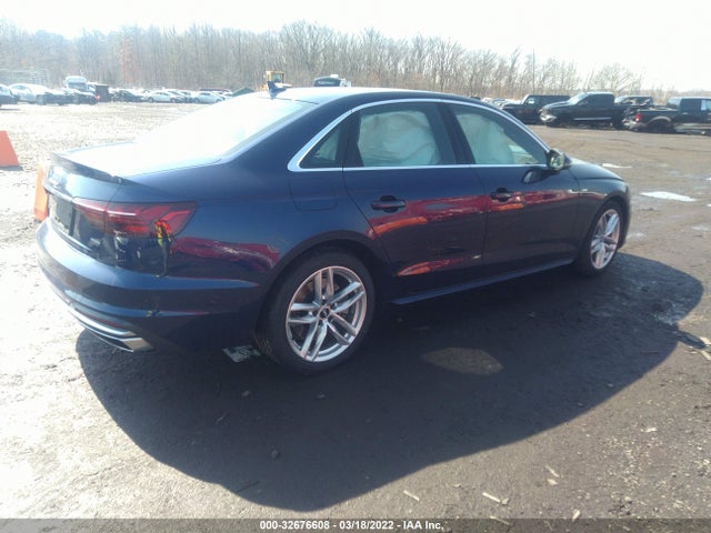 2020 Audi A4, VIN: WAUENAF41LA040526