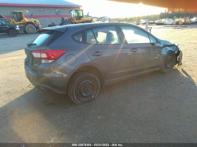 2019 SUBARU IMPREZA VIN: 4S3GTAB68K3704235