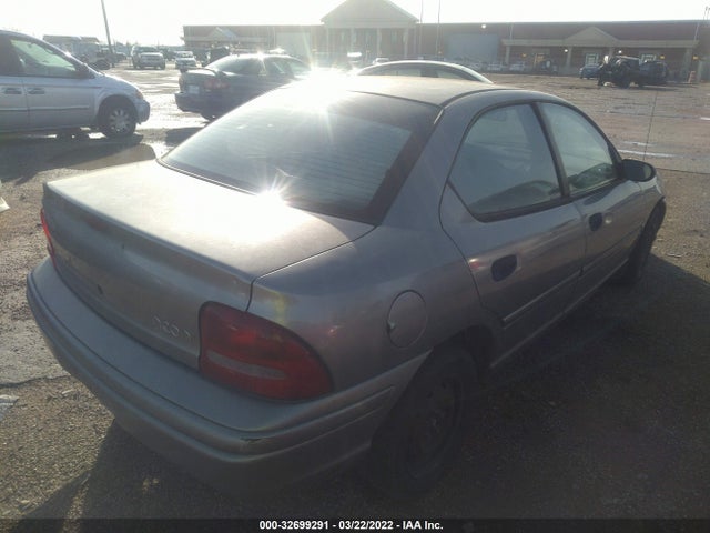 1999 PLYMOUTH NEON VIN: 3P3ES47C6XT509790