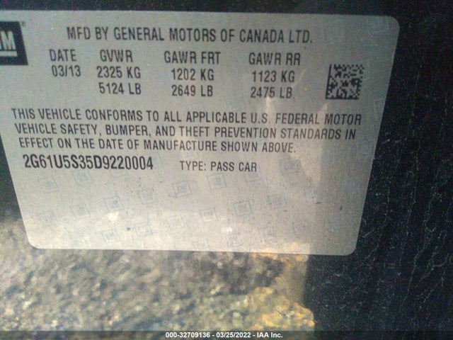 Cadillac Xts Platinum 2013 2G61U5S35D9220004 Image 10