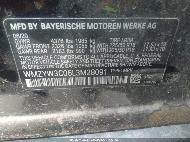 2020 Mini Countryman, VIN: WMZYW3C06L3M28091