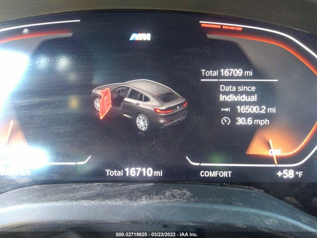 2021 BMW X4, VIN: 5UX2V1C03M9E90478