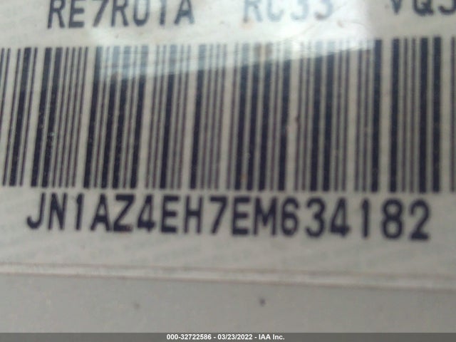 2014 Nissan Z, VIN: JN1AZ4EH7EM634182