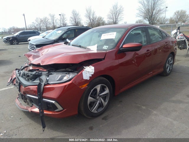 Honda Civic Sedan Lx 2020 2HGFC2F60LH561048 Image 2