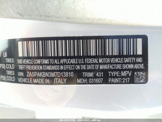 2021 Alfa Romeo Stelvio, VIN: ZASPAKBN3M7D13810