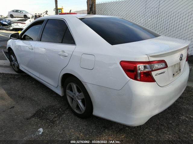 2012 TOYOTA CAMRY SE VIN: 4T1BF1FK8CU098063
