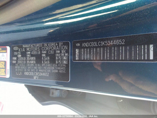2019 Kia Niro, VIN: KNDCB3LC1K5344652