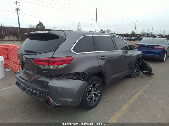 2019 Toyota Highlander, VIN: 5TDBGRFH2KS069830
