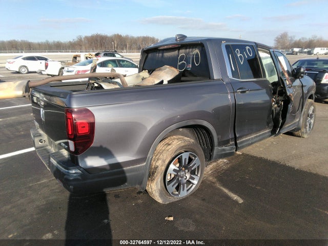 Honda Ridgeline Rtl-t 2018 5FPYK3F69JB016184 Image 4