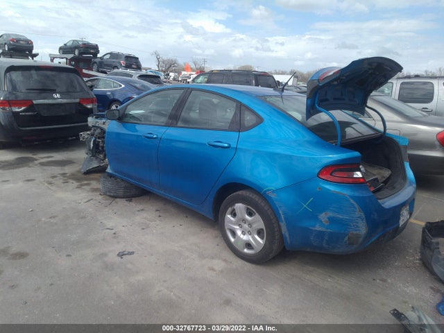 Dodge DART SE 2015 1C3CDFAA2FD299962 Image 3