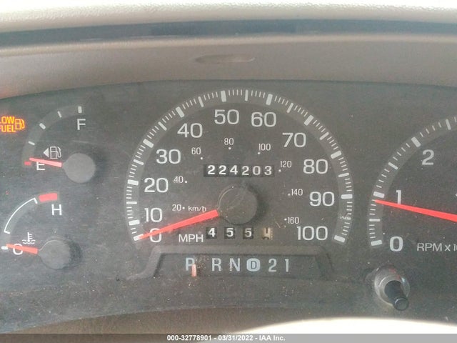 1998 FORD F-150 STANDARD/XLT/LARIAT/XL VIN: 1FTZX18W7WNB16597