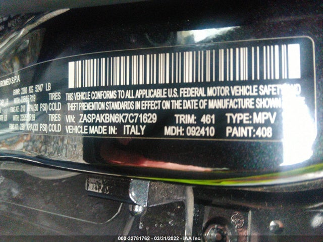 2019 Alfa Romeo Stelvio, VIN: ZASPAKBN6K7C71629
